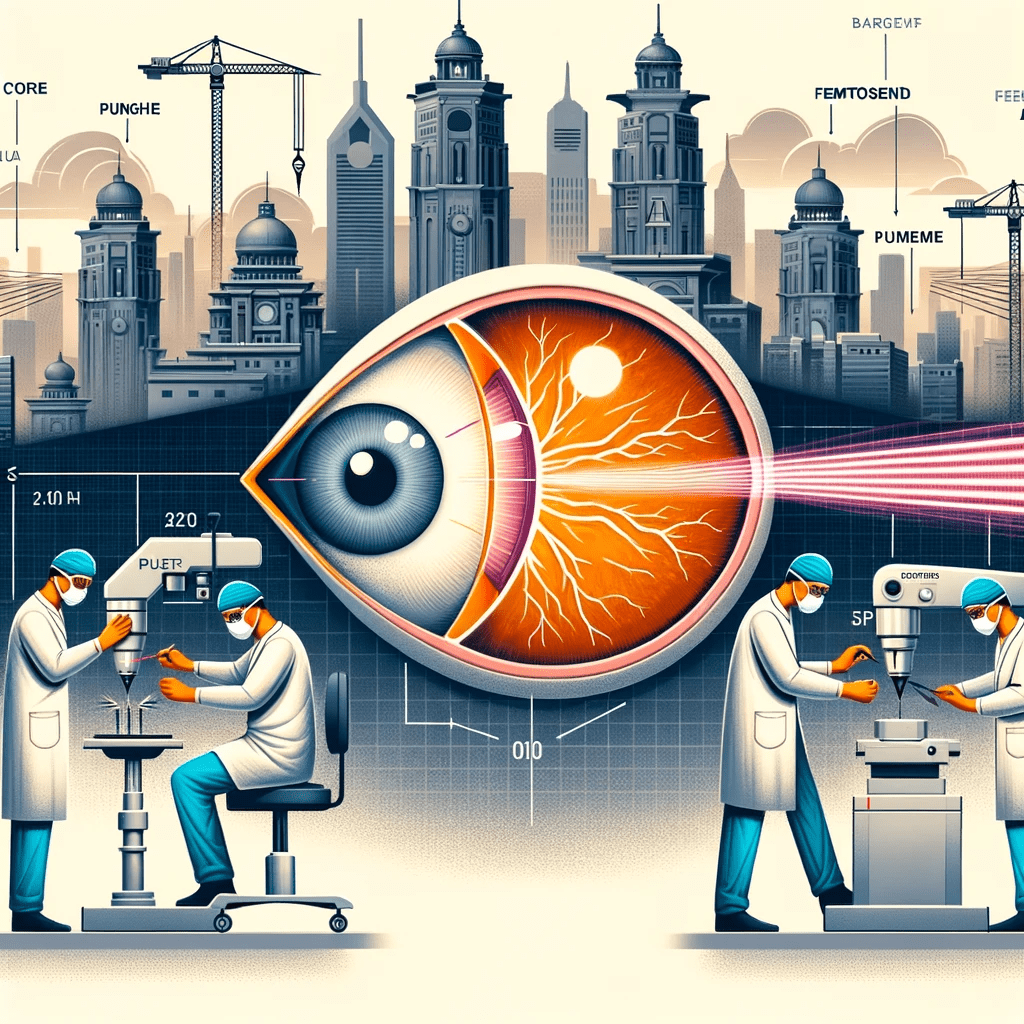 Illustration-of-the-evolution-of-cataract-surgery-technology-showcasing-the-difference-between-traditional-methods-and-the-new-femtosecond-laser-tech.png