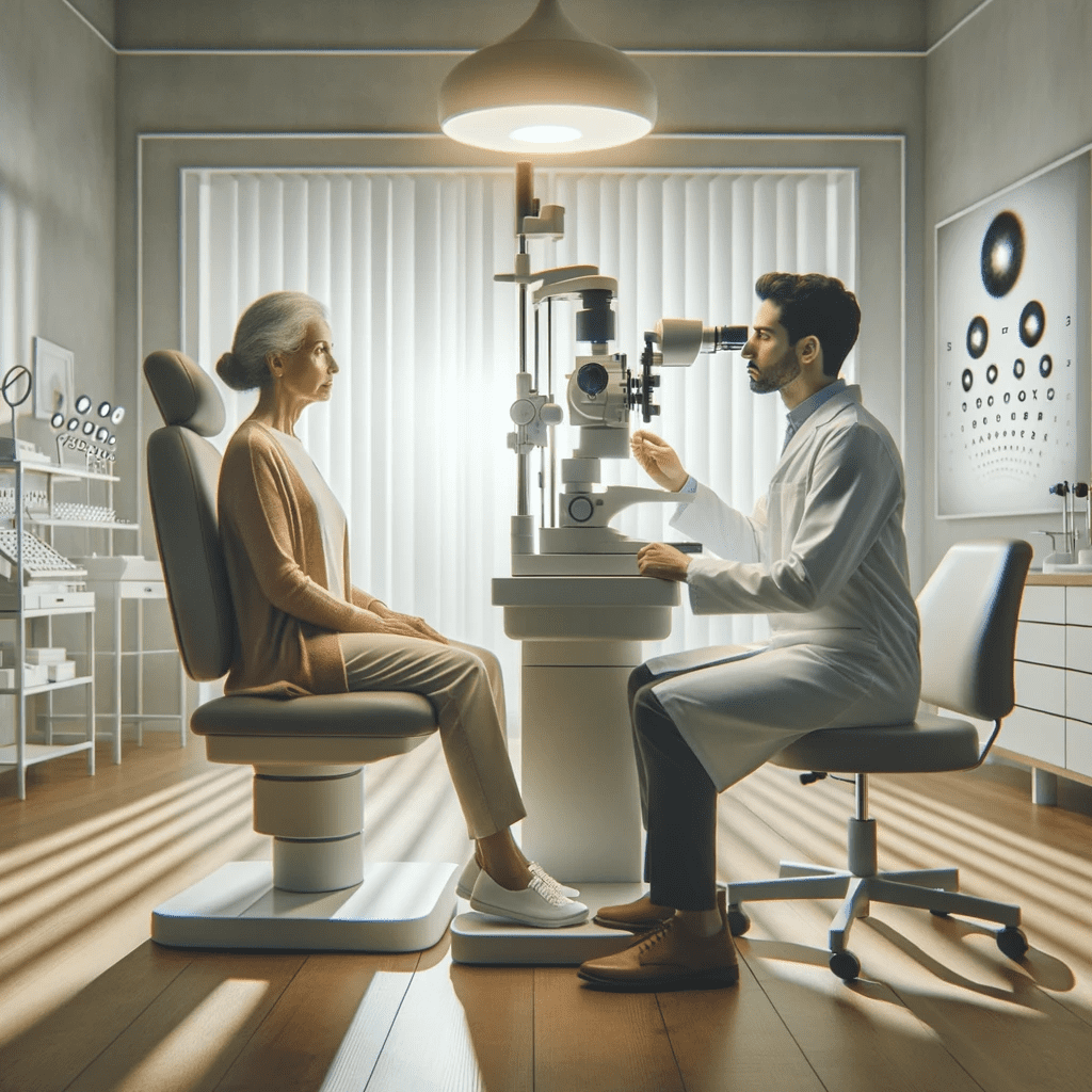Photo-of-a-serene-eye-care-consultation-room-at-a-modern-hospital.-A-diverse-patient-sits-on-the-examination-chair-while-an-ophthalmologist-adjusts-th.png
