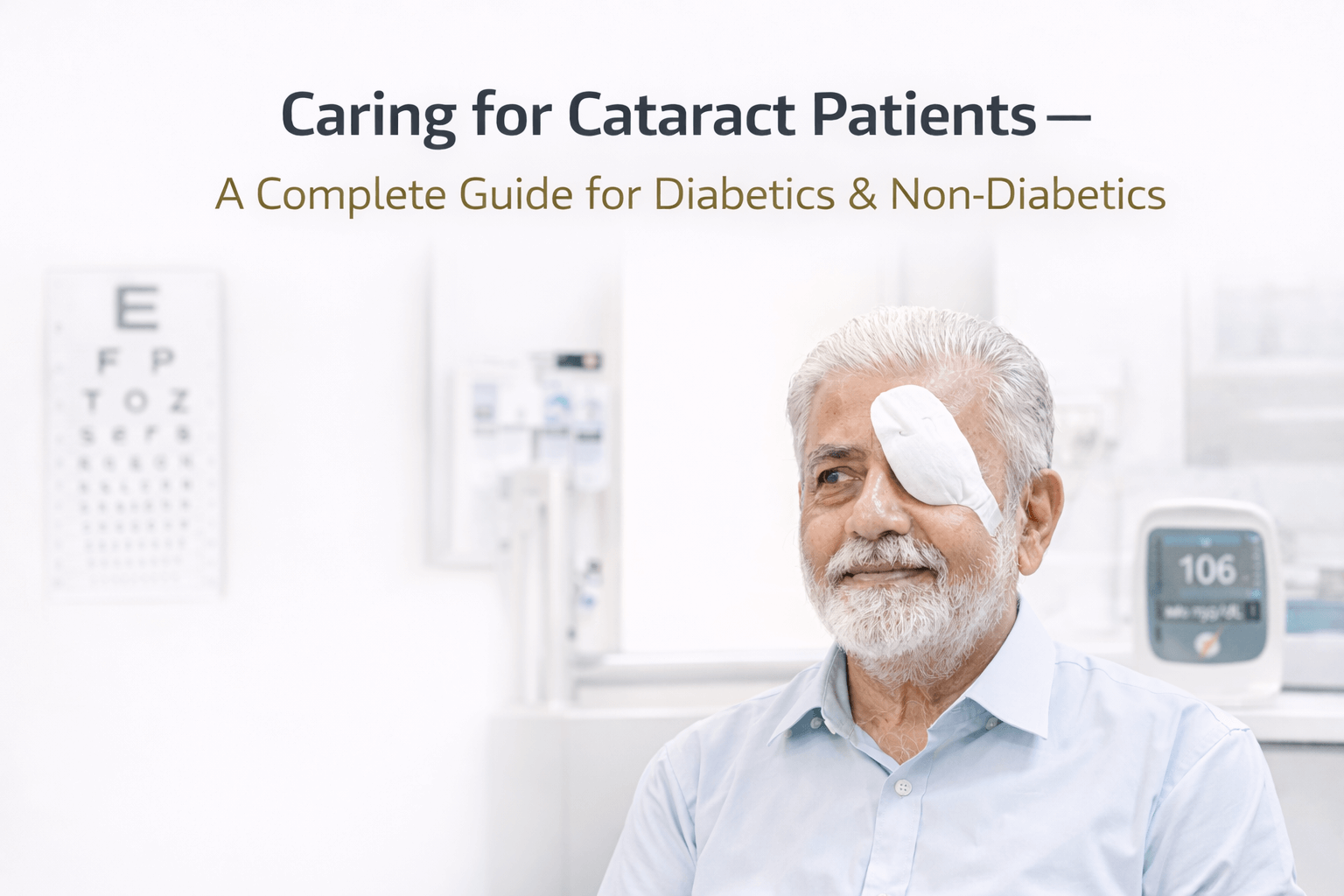 Caring for Cataract Patients — A Complete Guide for Diabetics & Non-Diabetics