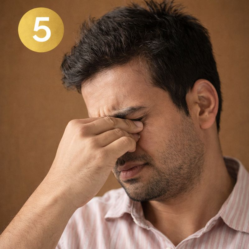 Sudden painful loss of vision