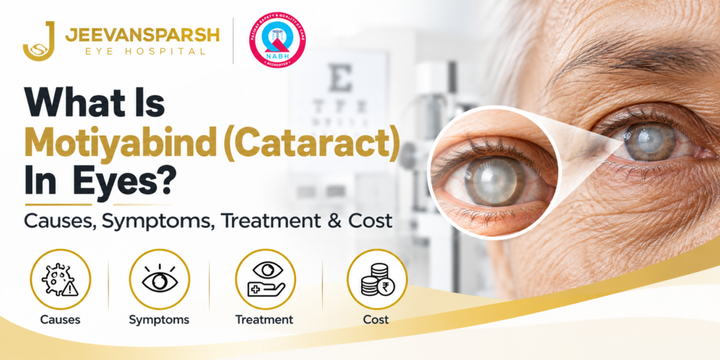 What Is Motiyabind (Cataract) In Eyes? Causes, Symptoms, Treatment & Cost